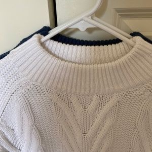 J Crew Chunky Knit Cotton Sweaters M